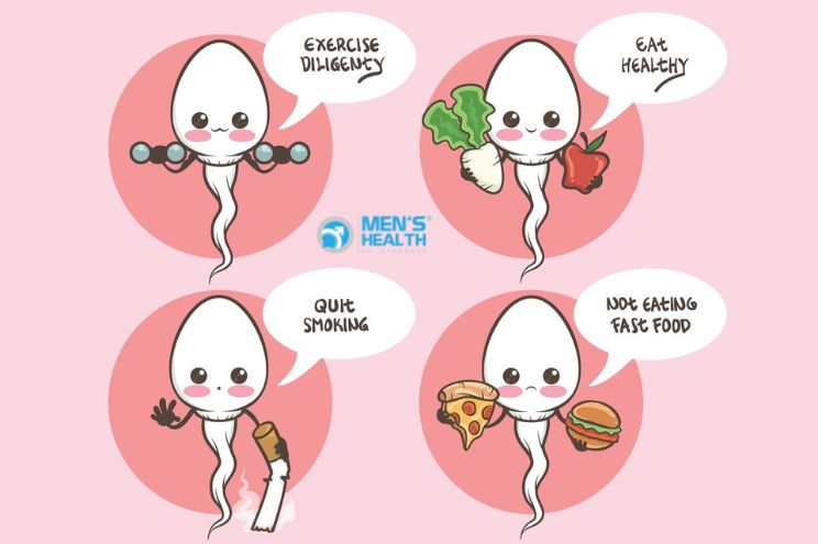 Cải thiện chất lượng tinh trùng bằng cách thay đổi lối sống lành mạnh và chế độ dinh dưỡng khoa học