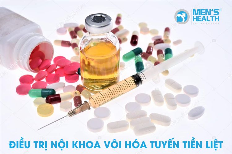 Sử dụng thuốc tiêm trong điều trị nội khoa vôi hóa tuyến tiền liệt